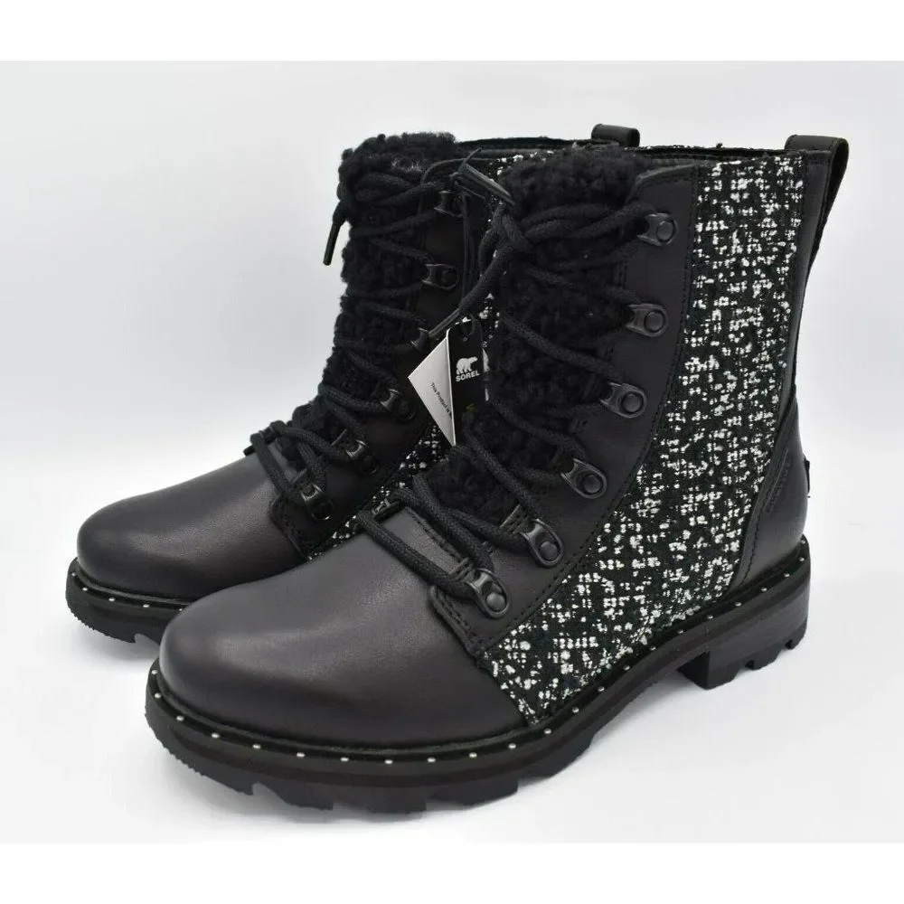 Sorel Womens Size 7‎ Lennox Lace Cozy Shearling Waterproof Winter Boots Shoes